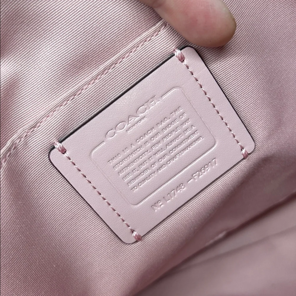 Coach Pink Crossbody Bag - Picture 11 of 15